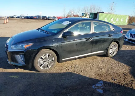 2022 Hyundai Ioniq Plug-In Hybrid Se z USA, uszkodzony, nr VIN KMHC65LD1NU281874